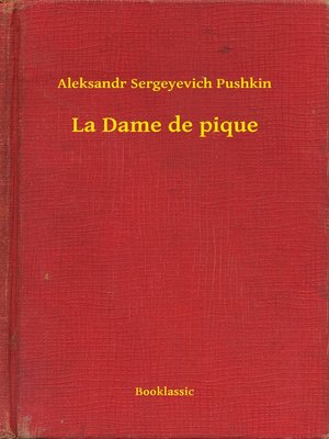 cover image of La Dame de pique